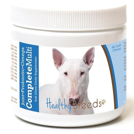 Healthy Breeds Healthy Breeds 192959007596 Bull Terrier All in One Multivitamin Soft Chew - 60 Count 192959007596